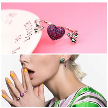 Load image into Gallery viewer, Karosi Jewels signature ring - Hot Pink - Adjustable
